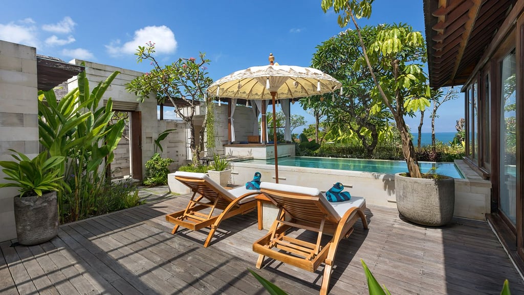 The Chands Two: Swimming pool