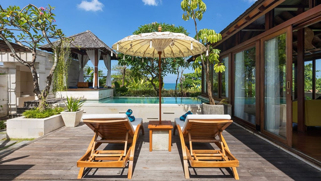 The Chands Two: Swimming pool