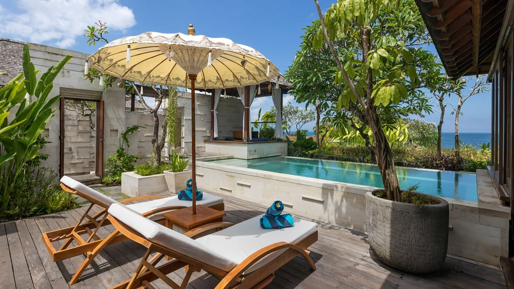 The Chands Two: Swimming pool