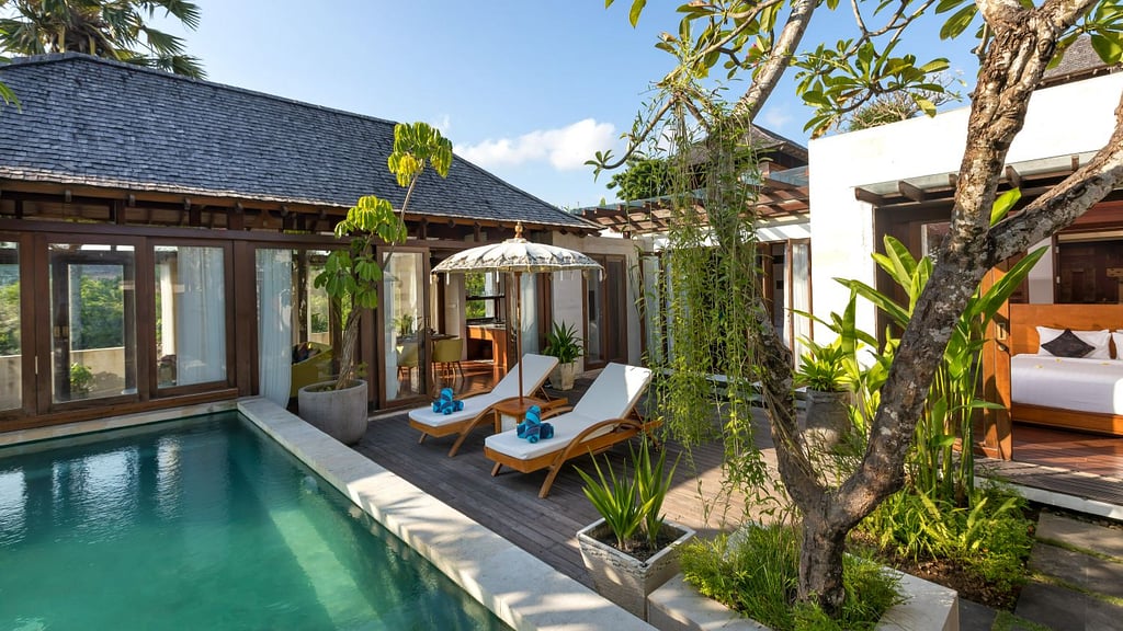 The Chands Two: Swimming pool