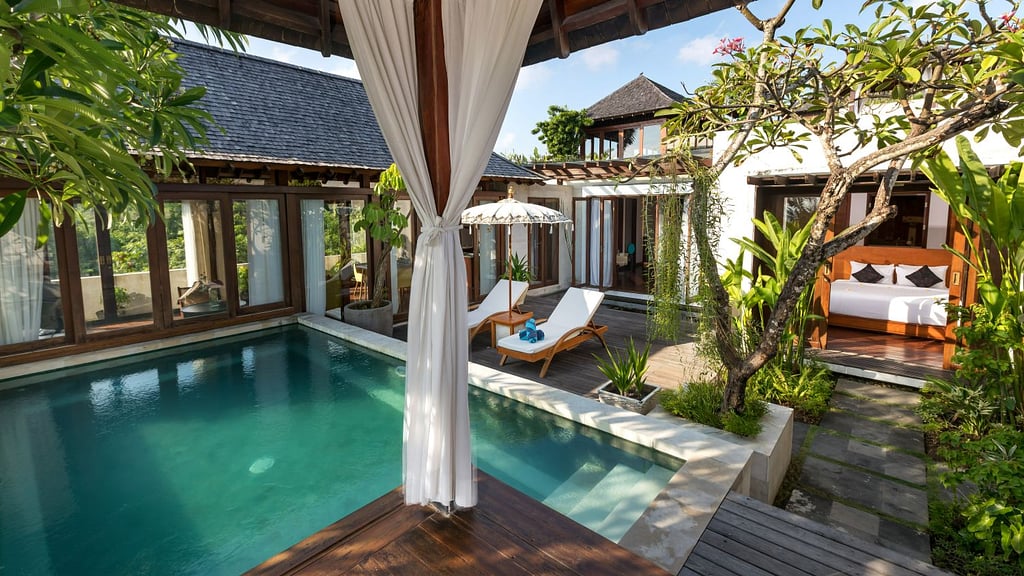 The Chands Two: Swimming pool