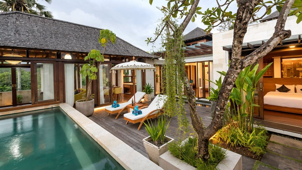 The Chands Two: Swimming pool