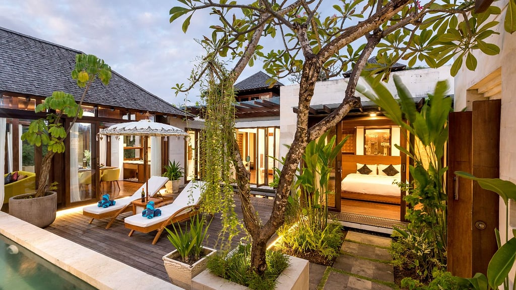 The Chands Two: Swimming pool