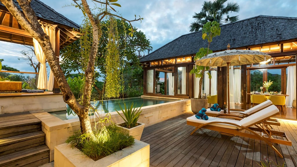 The Chands Two: Swimming pool