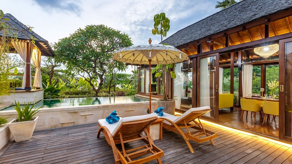 The Chands Two: Swimming pool