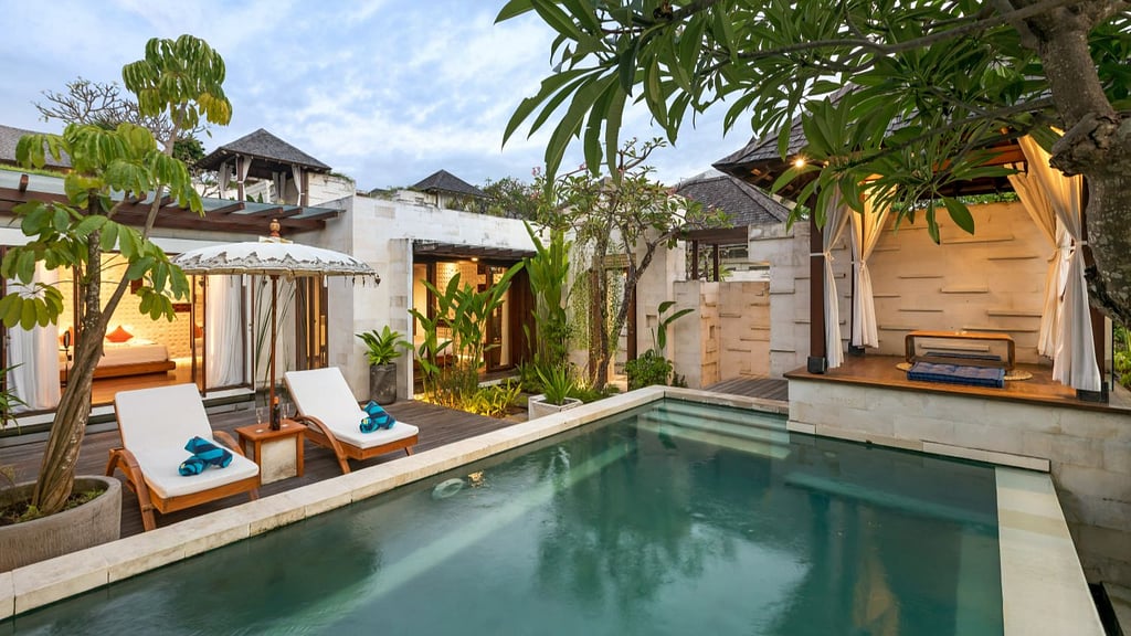 The Chands Two: Swimming pool