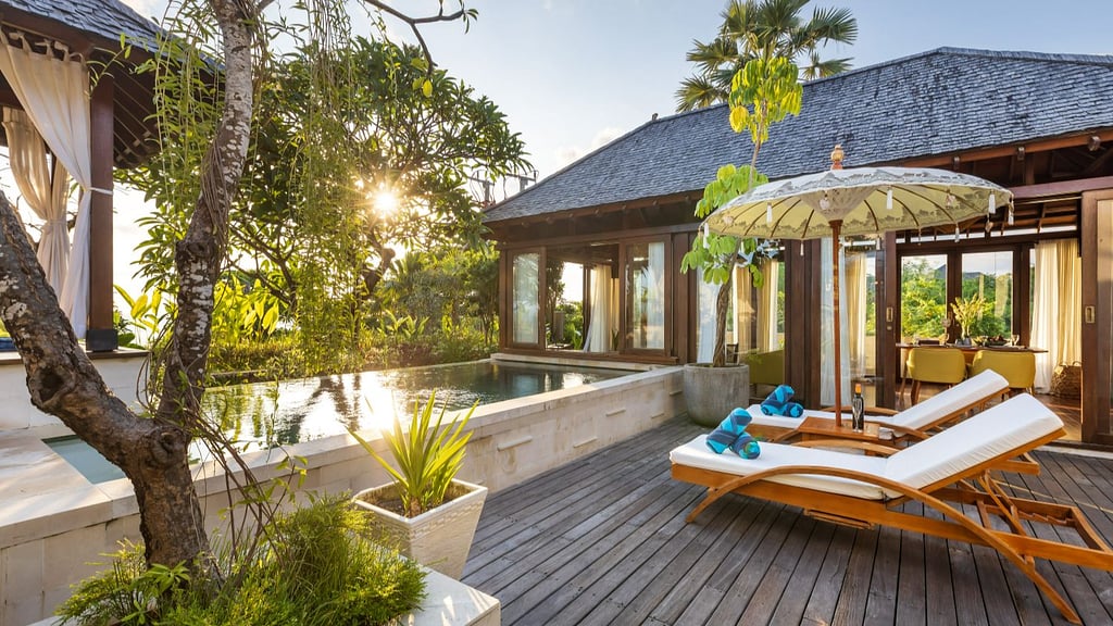 The Chands Two: Swimming pool