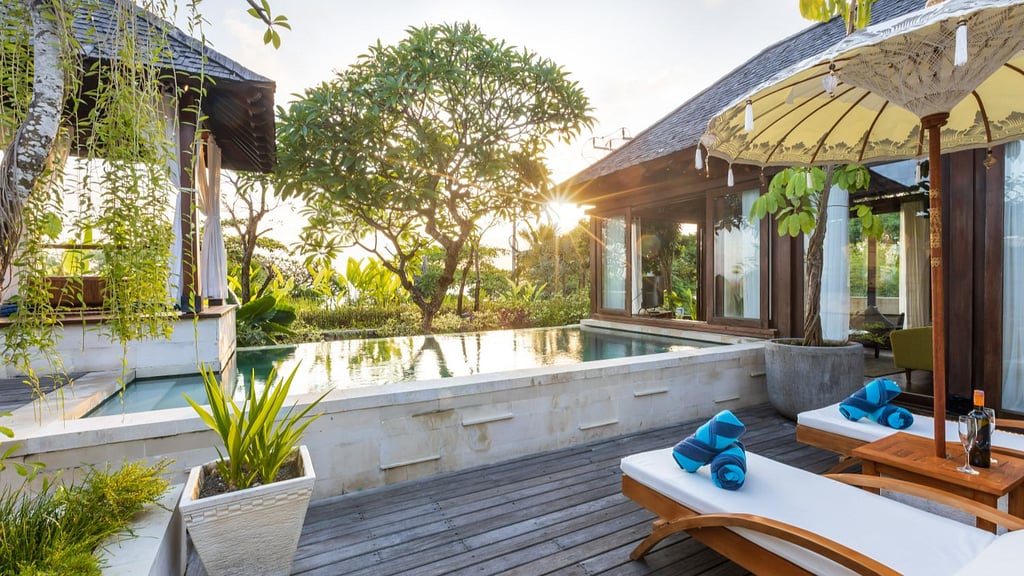 The Chands Two: Swimming pool