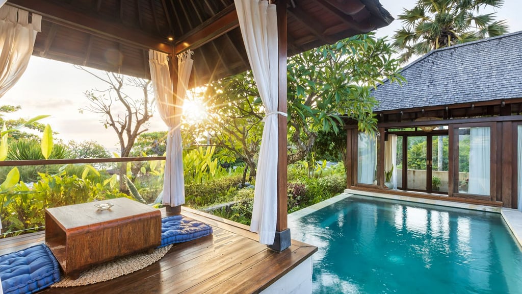 The Chands Two: Swimming pool