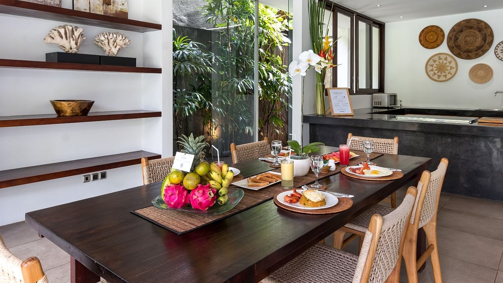 Villa Alice Dua: Dining area