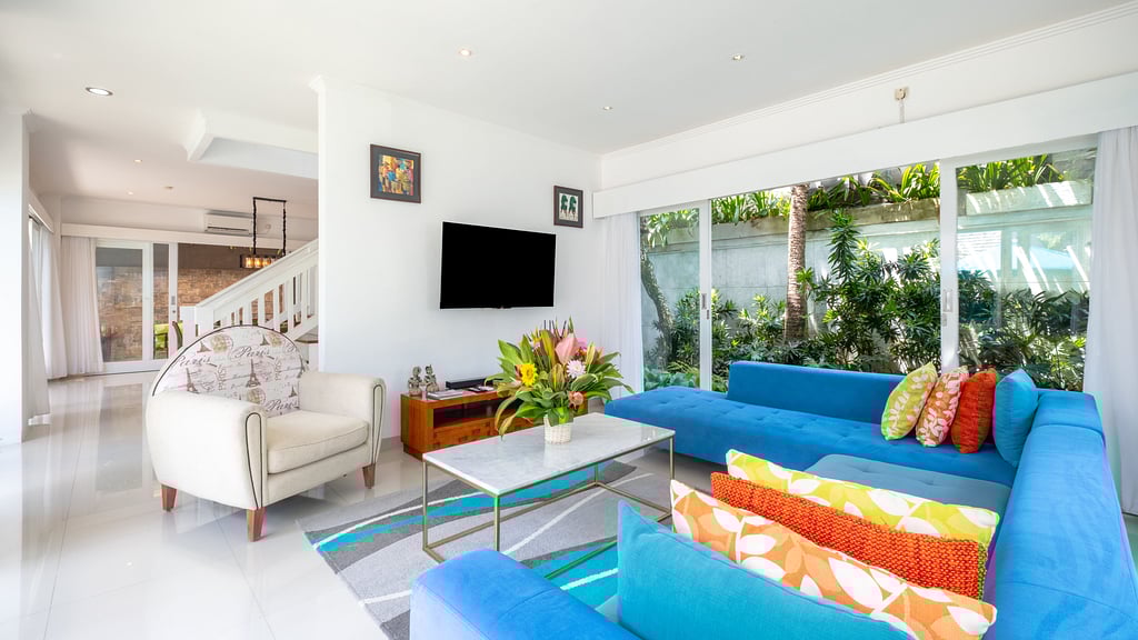 Villa Alun: Living room