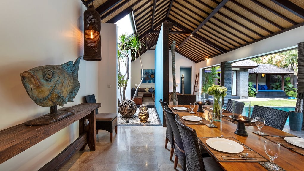 Villa Anjali Blue: Dining area