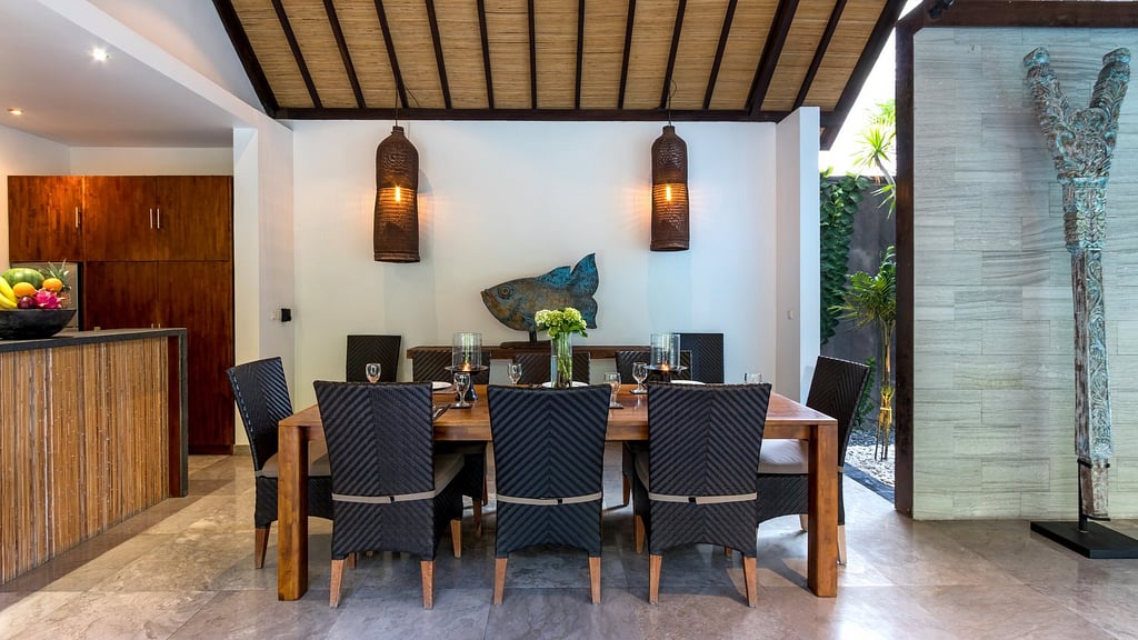 Villa Anjali Blue: Dining area