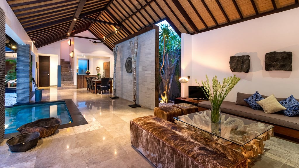 Villa Anjali Blue: Living room