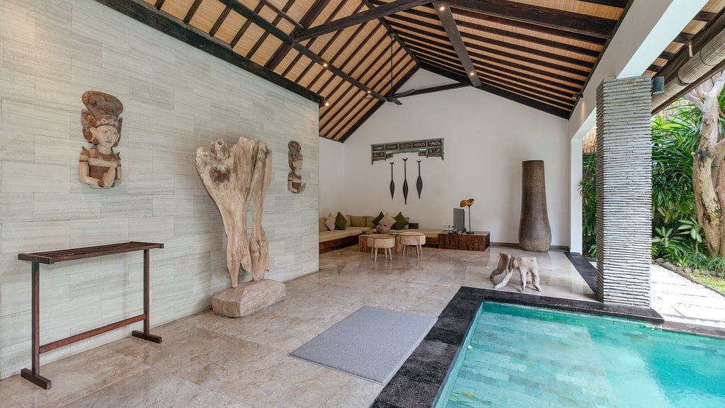 Villa Anjali Green: Living room