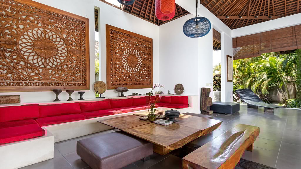 Villa Arte: Living room