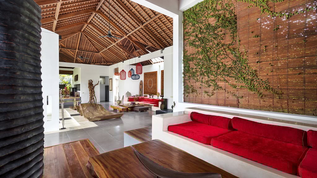 Villa Arte: Living room