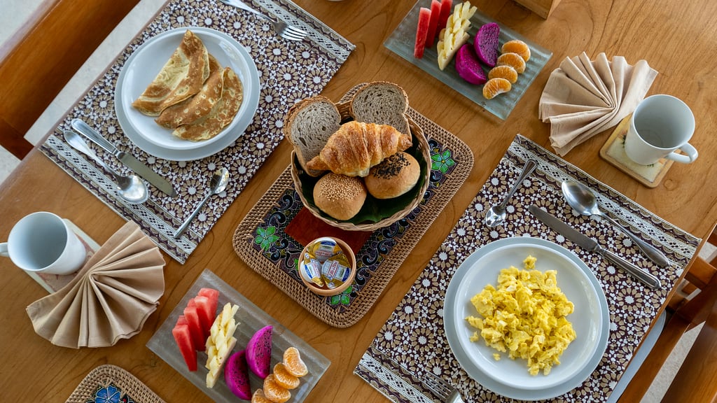 Villa Bloom: Dining area