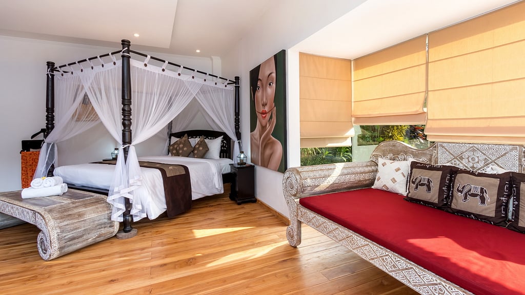 Villa Candi Kecil Empat: Dormitorio 1