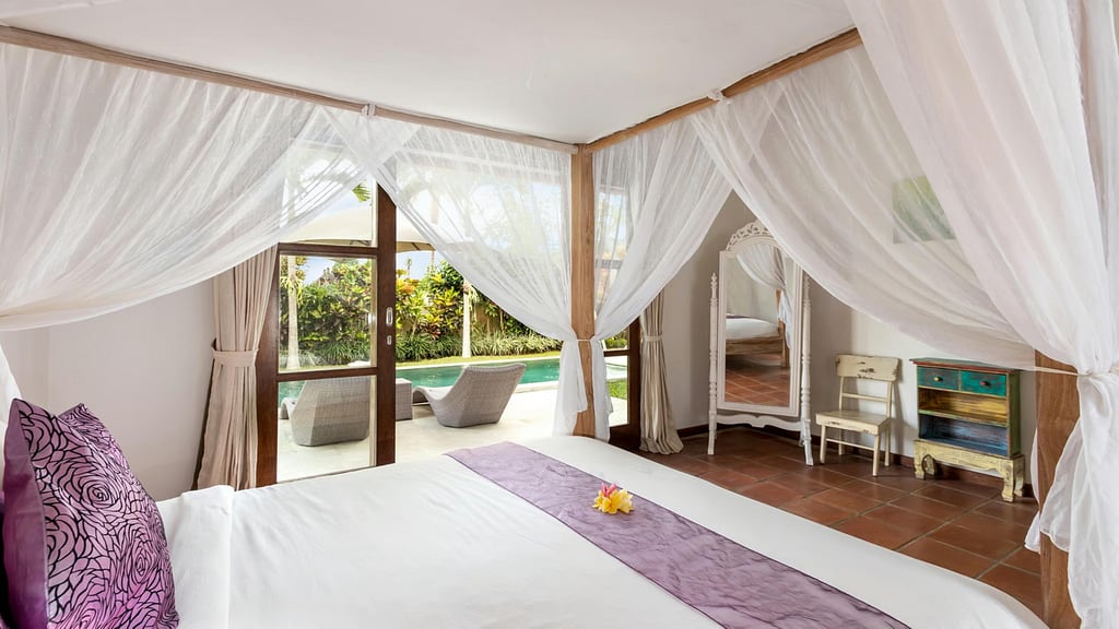 Villa Candi Kecil Tujuh: Slaapkamer 1
