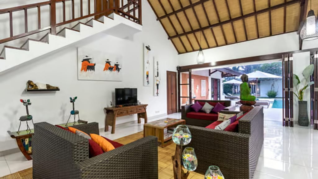 Villa Candi Kecil Tujuh: Living room 2
