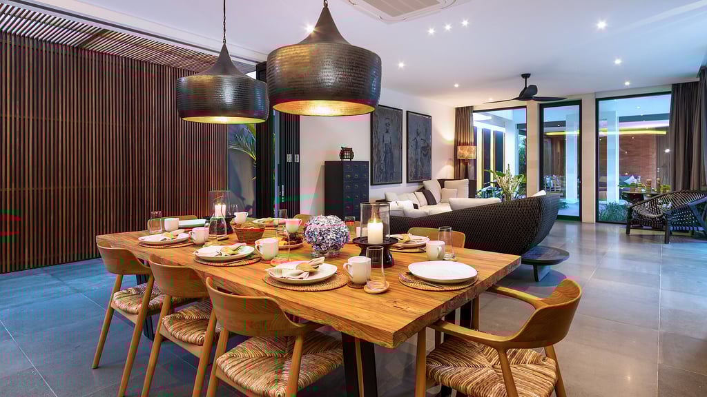 Villa Castil di Udara: Dining area