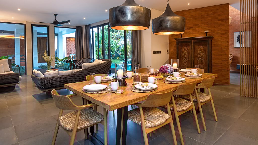 Villa Castil di Udara: Dining area