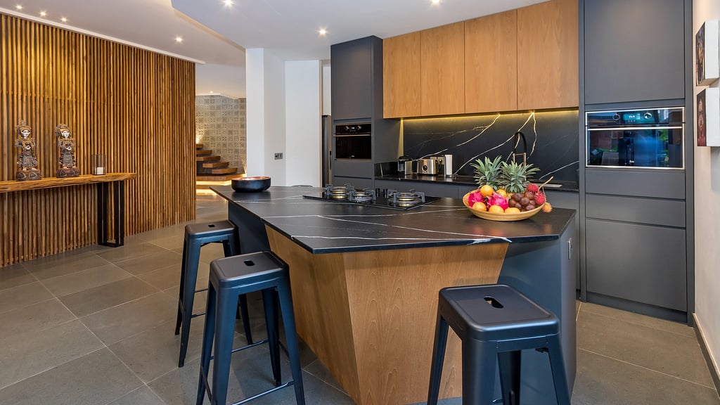 Villa Castil di Udara: Kitchen