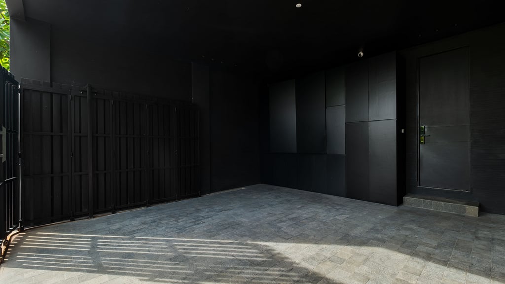 Villa Celo: Parking areas