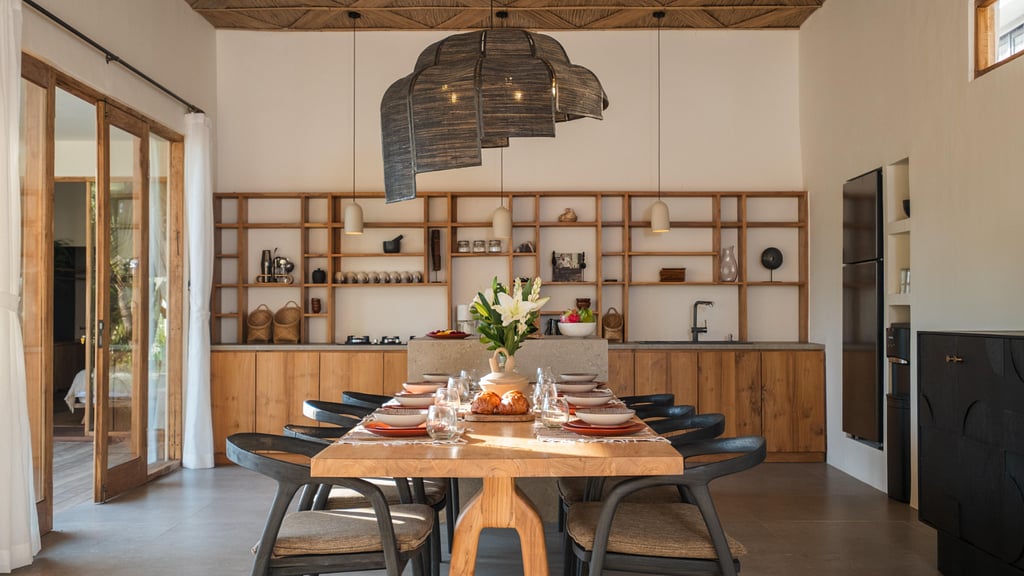 Villa Chagall: Dining area