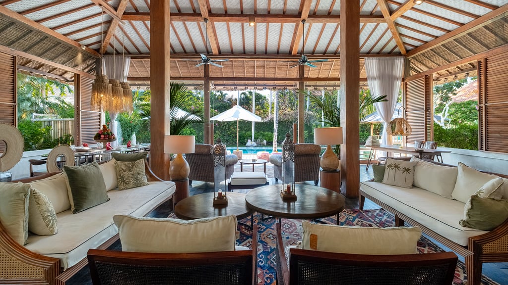 Villa Desa Roro Dua: Living room