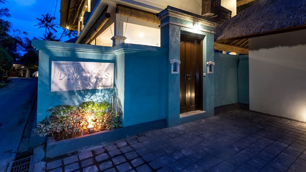 Villa Gils: Parking areas