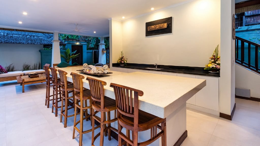 Villa Gils: Kitchen