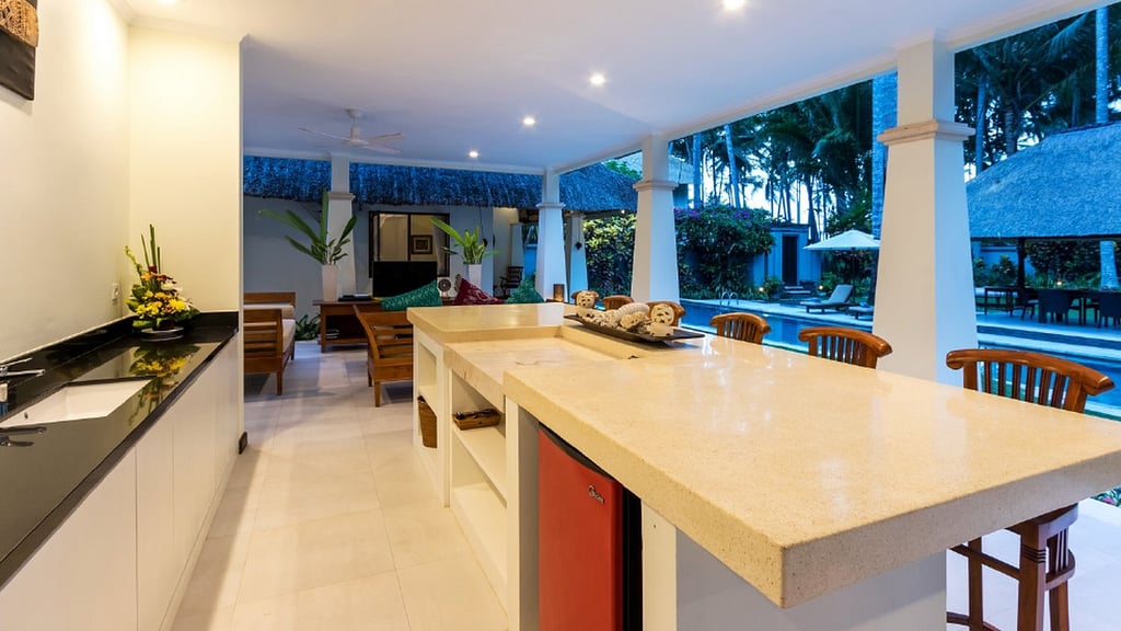 Villa Gils: Kitchen