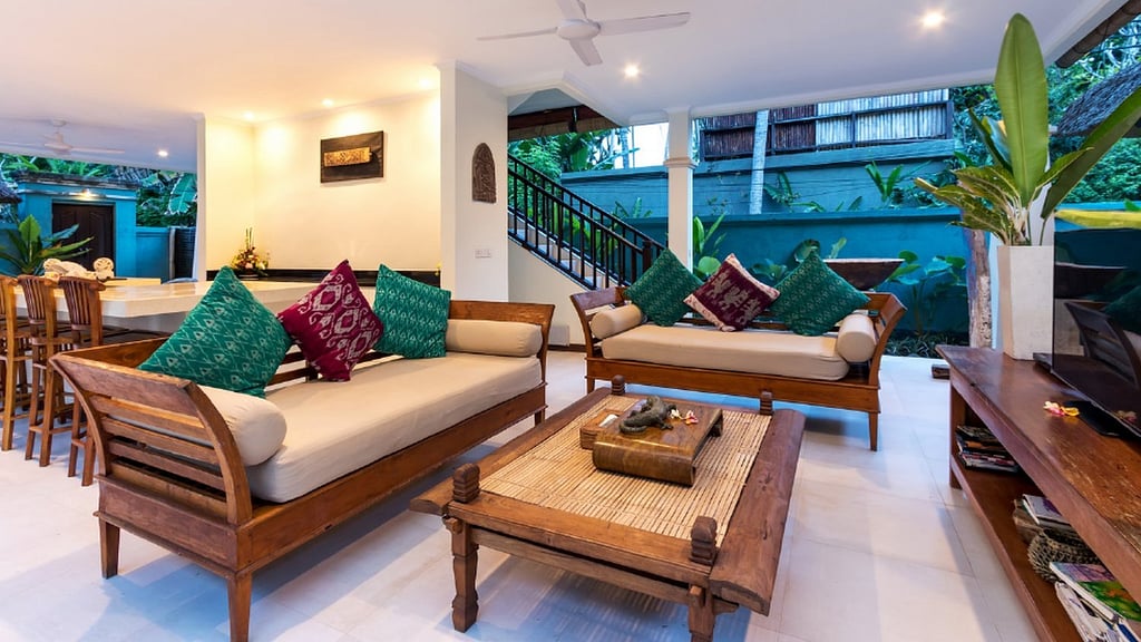 Villa Gils: Living room
