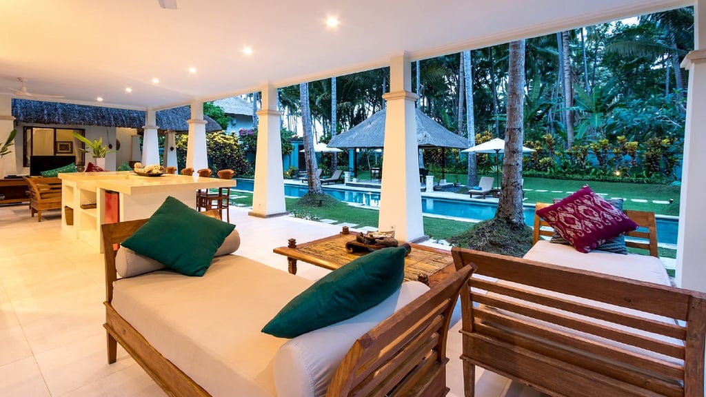 Villa Gils: Living room