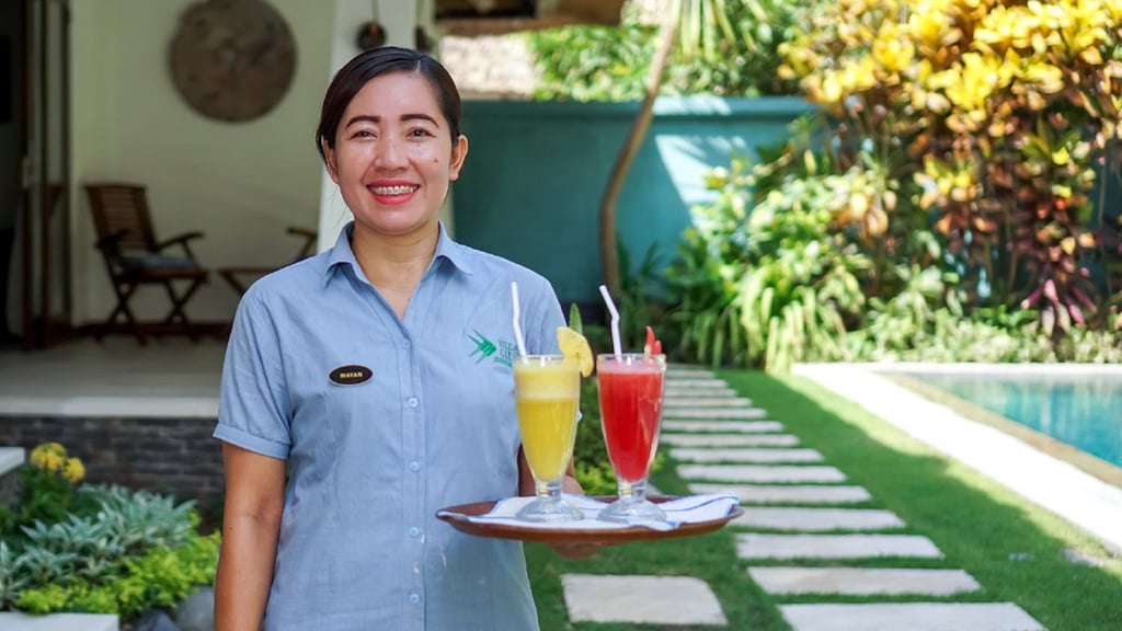 Villa Gils: Villa staff
