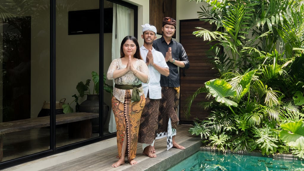 Villa Jax: Villa staff