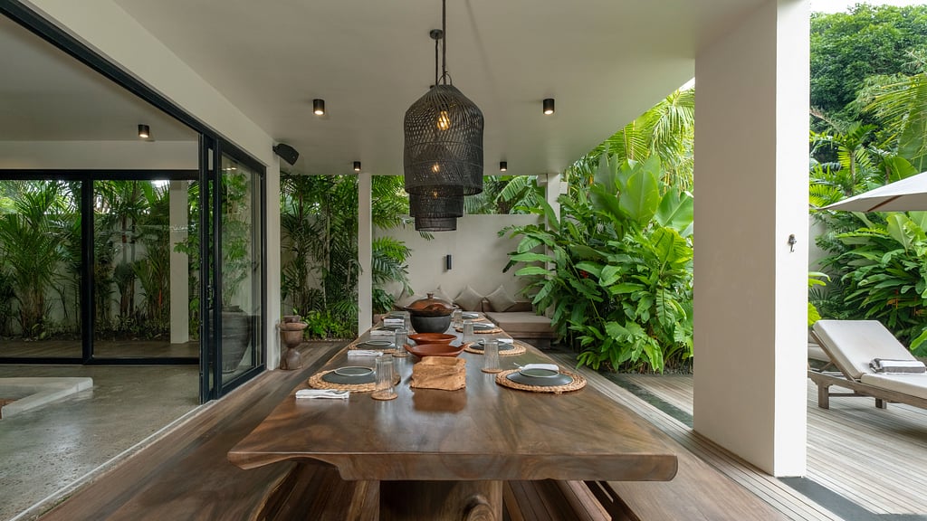 Villa Jax: Dining area