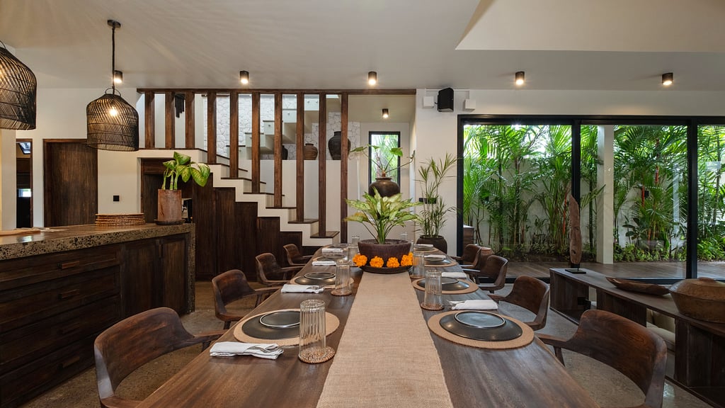 Villa Jax: Dining area