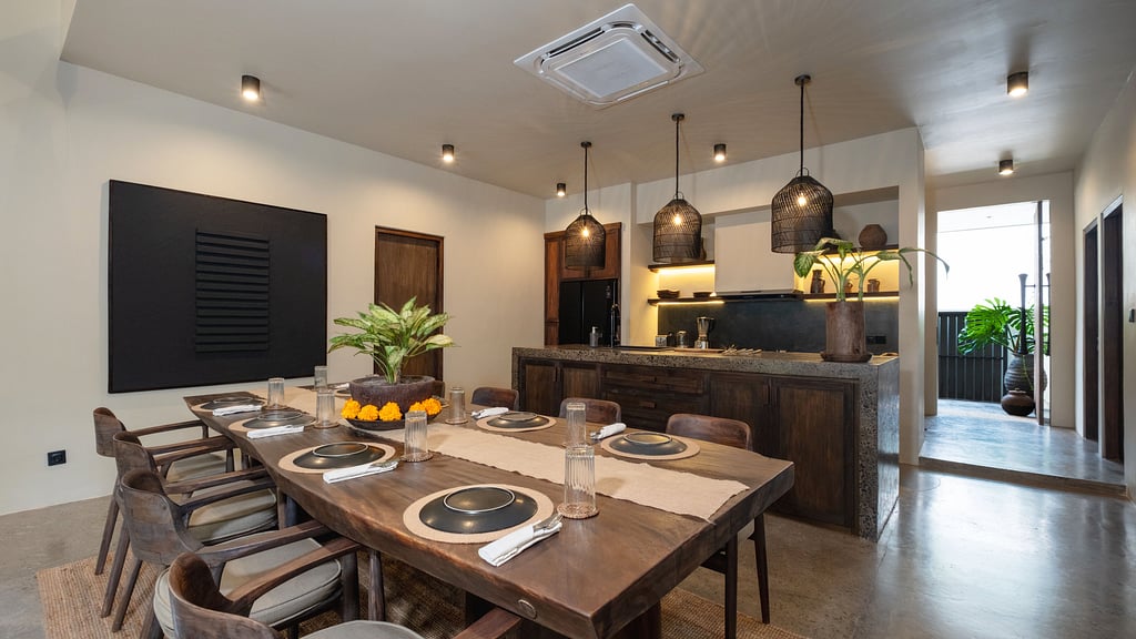 Villa Jax: Dining area