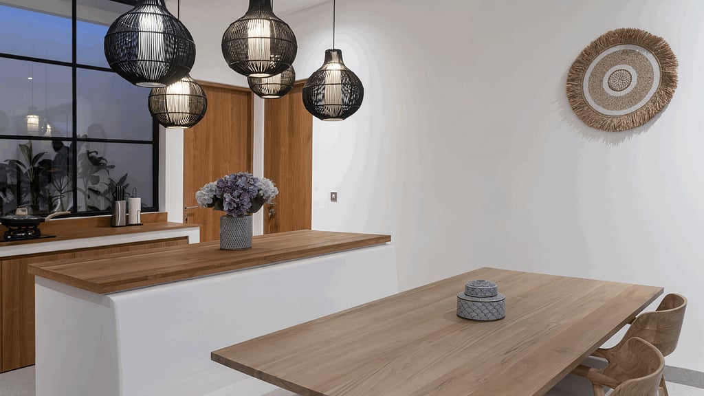 Villa Lapis 2: Dining area