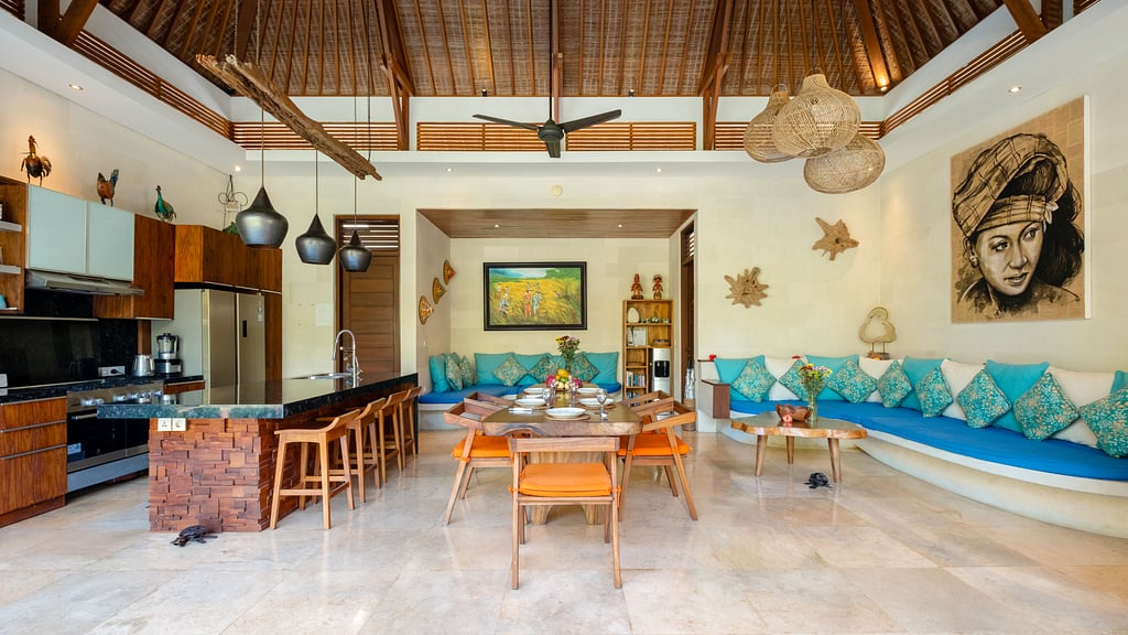 Villa Liang Ubud: Living room