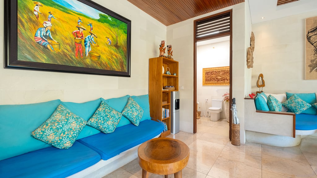 Villa Liang Ubud: Living room