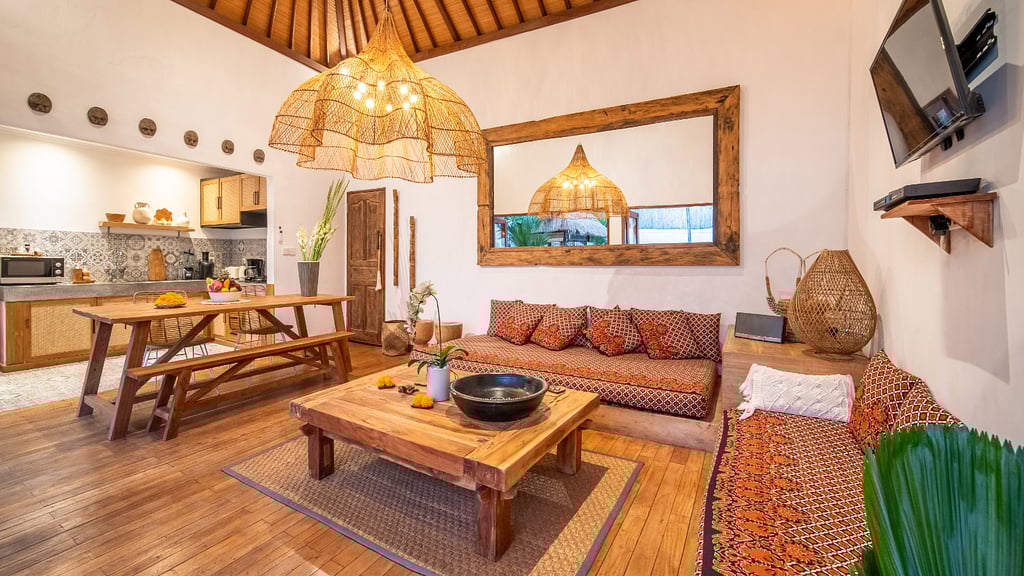 Villa Makasih: Living room