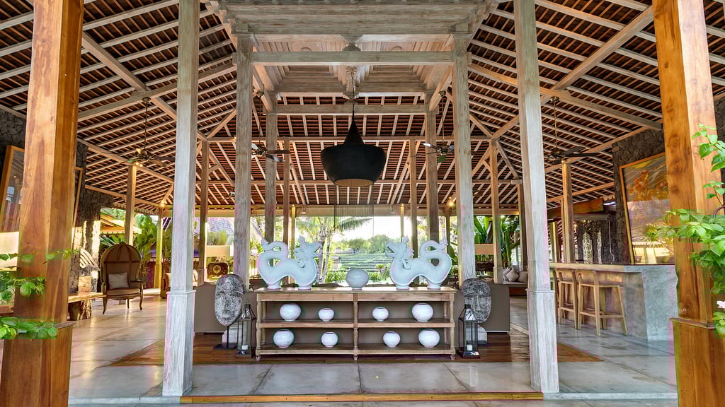 Villa Mannao: Salon