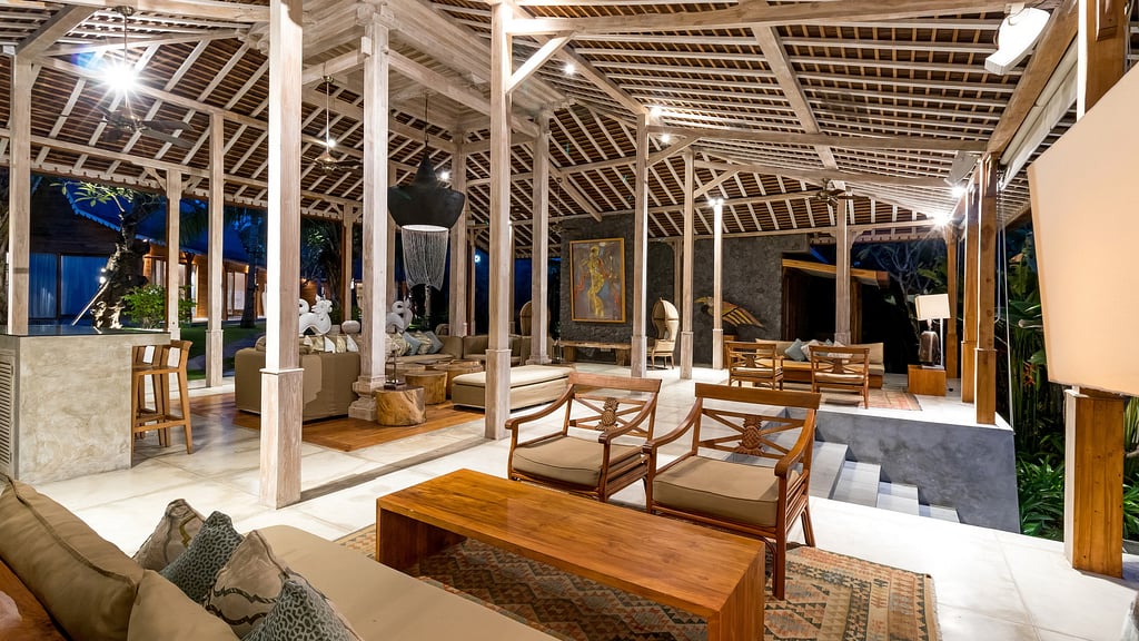 Villa Mannao: Salon