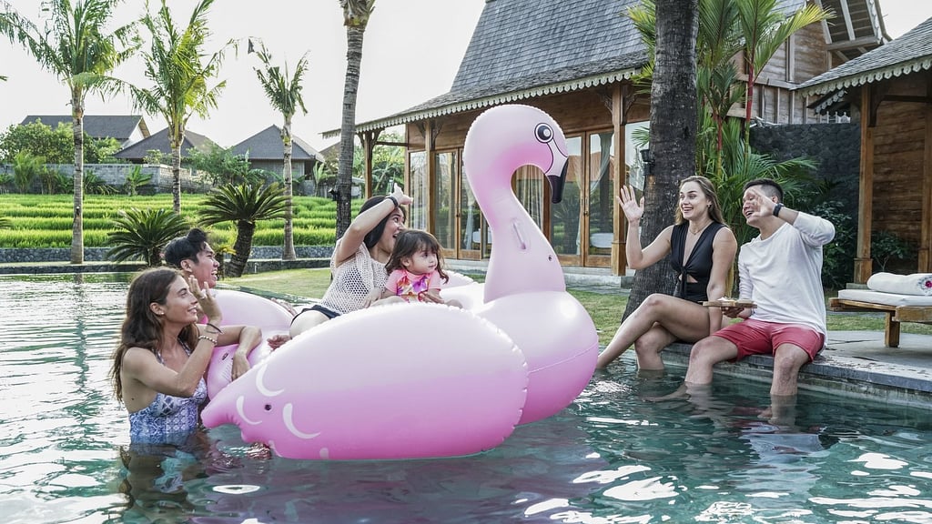 Villa Mannao: Piscine 1