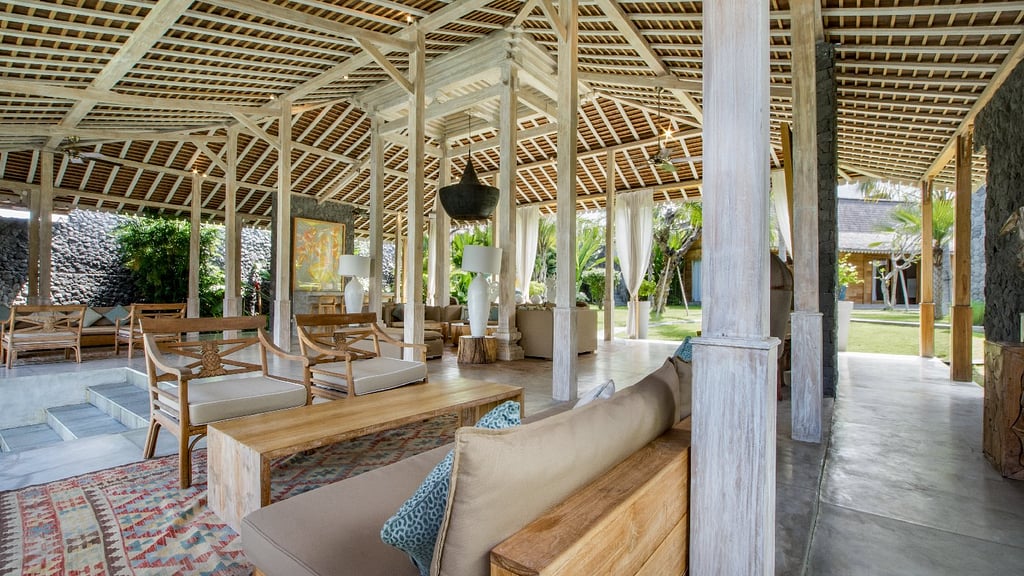 Villa Mannao: Salon