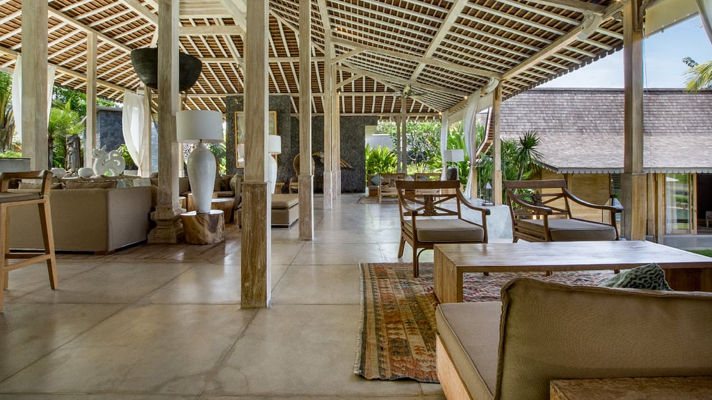 Villa Mannao: Salon